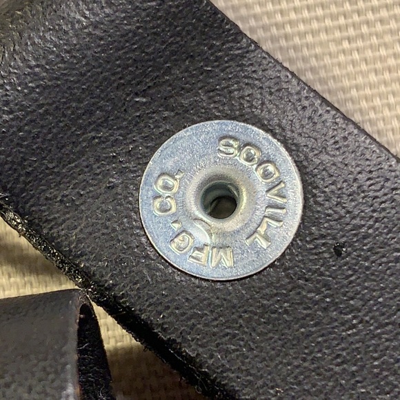 NWOT Leather large wallet on a chain, Motocycle - Picture 2 of 16